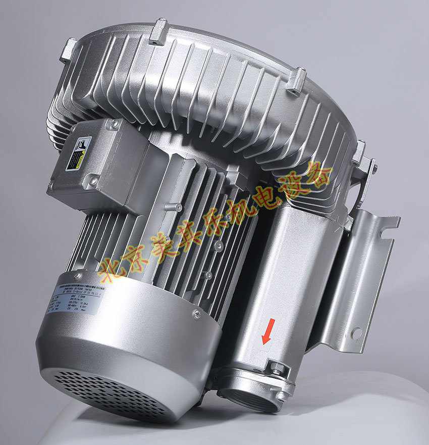 2GH510/三相1.6kw高壓鼓風機背面實物圖